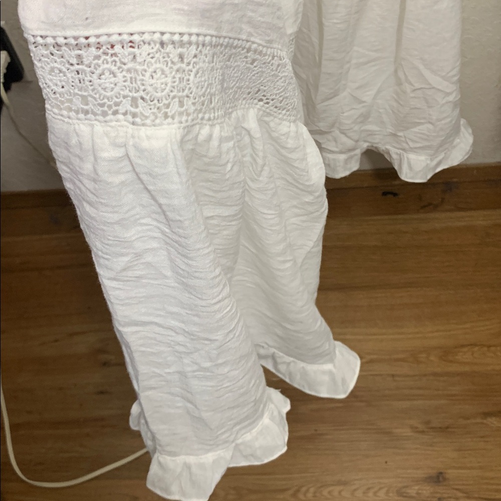 City Chic White Boho Tie-Waist Maxi Dress - Picture 7 of 11